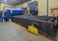 Accurl #Masterline-6025, Fiber Laser Cutter, 12,000 watt, 20' x 8' table, dust collector, chiller unit