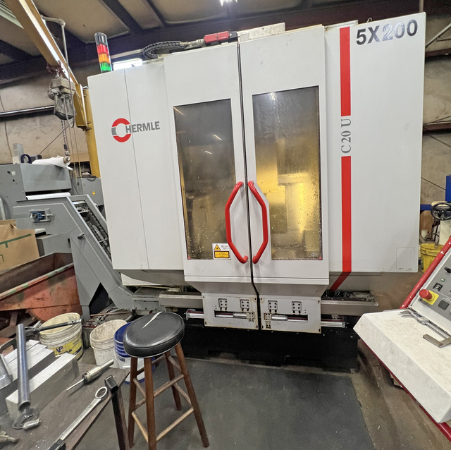 Hermle #C20U, vertical machining center, 2006