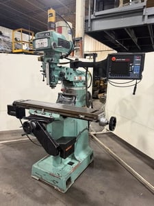 Trak #K2SX, 2-AXIS CNC knee mill, 3 HP, 9" X 49" table, ProtoTrak SMX in 2022, 33" x12" x16" travel, 4200