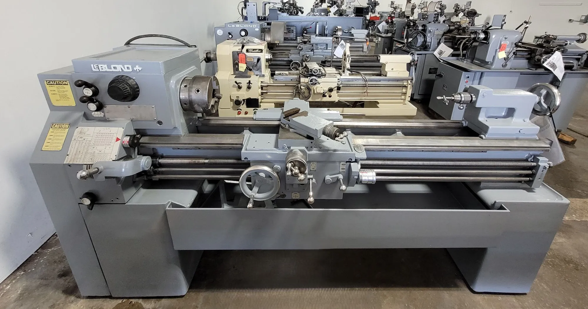 15.5" x 54" LeBlond Makino Regal #12C, toolroom lathe, 2.375" bore, 45-1800 RPM, 7.5 HP, D1-6 (2 available)