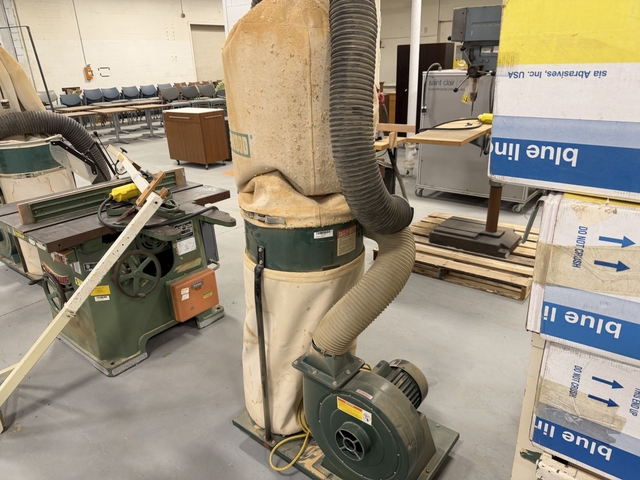 Bridgewood #W002A, Single-Bag Portable Dust Collector