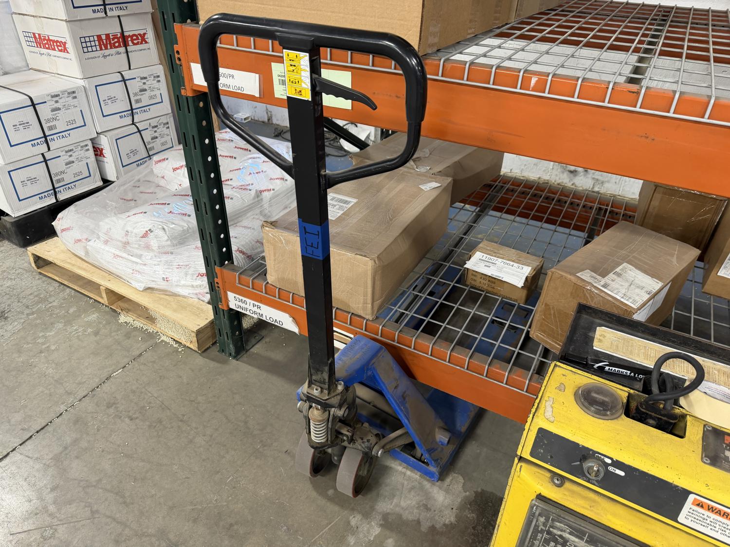 Blue Pallet Jack