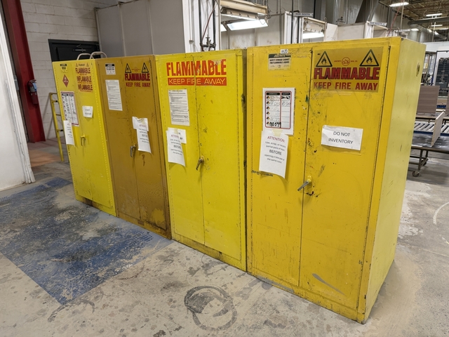flammable storage cabinets