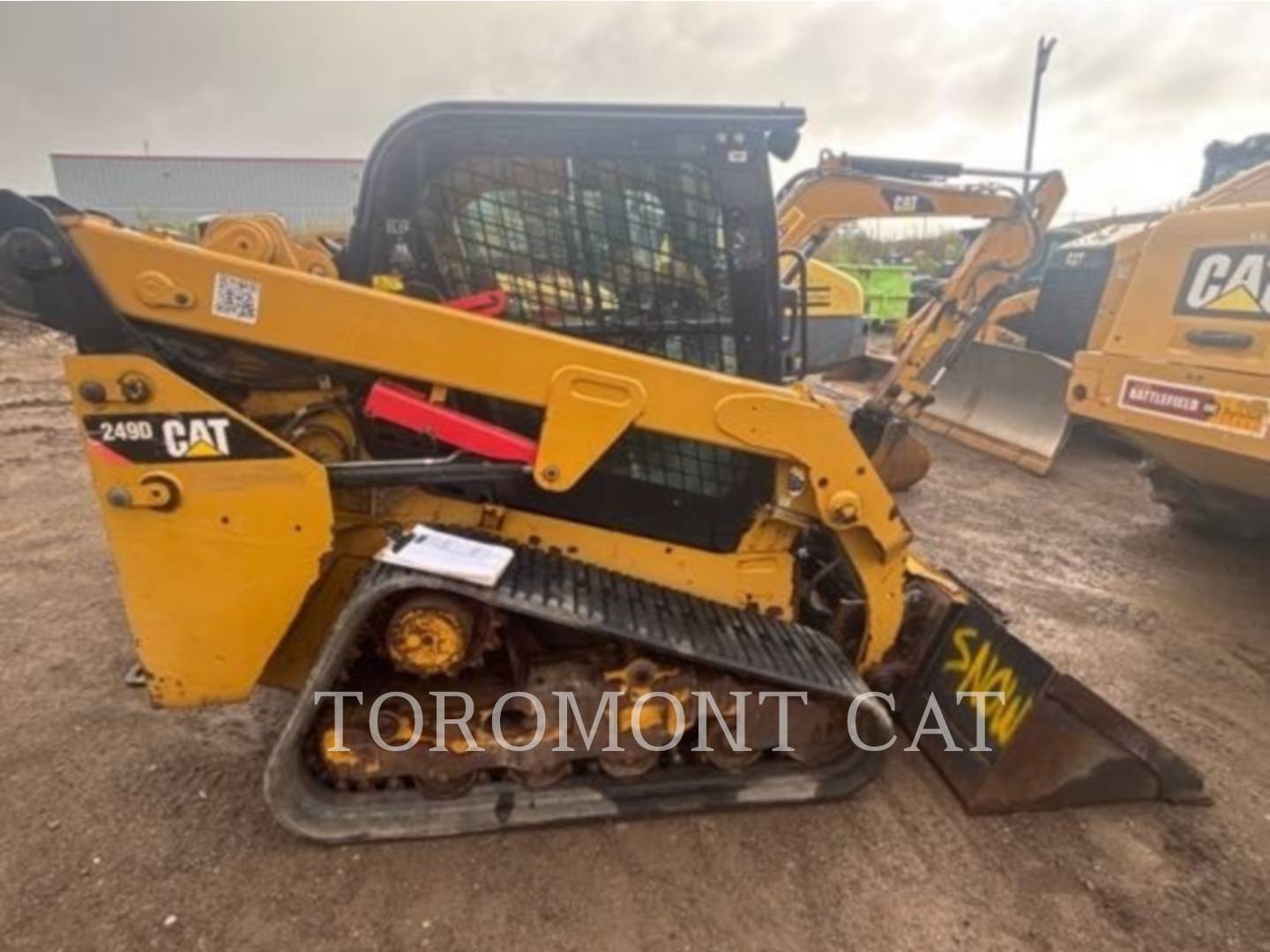 Caterpillar 249D, 2366 hours, S/N: GWR02588, 2018
