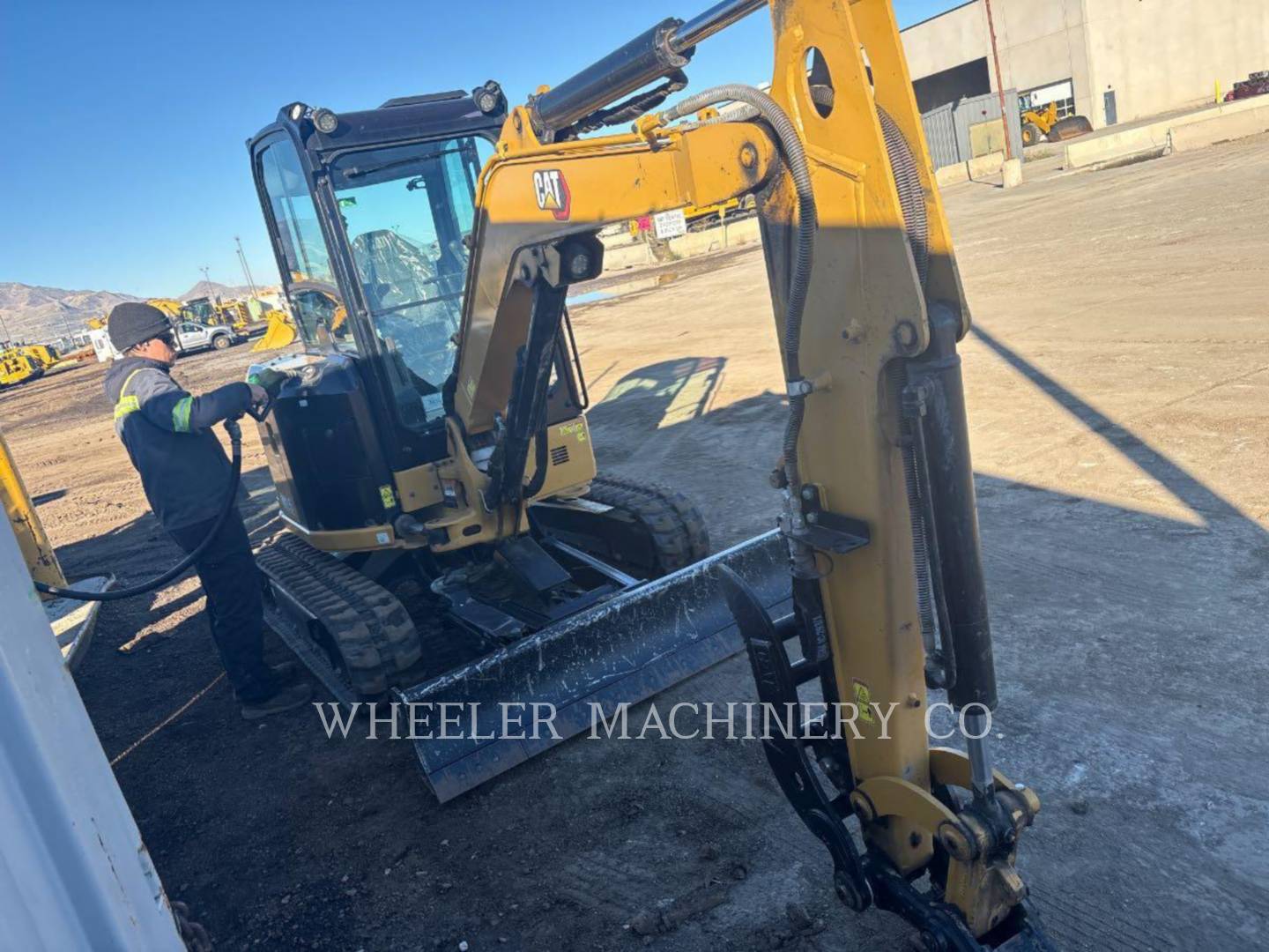 Caterpillar 303.5 C3, 152 hours, S/N: RE905741, 2025