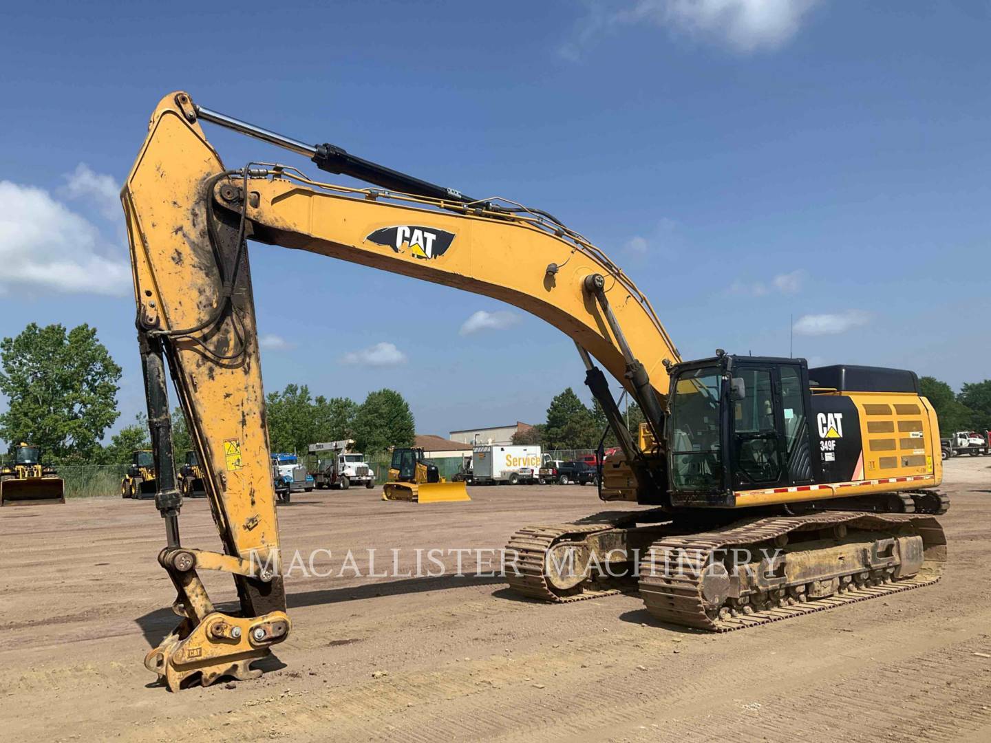 Caterpillar 349FL Q+, Excavator, 15186 hours, S/N: HPD00368, 2015