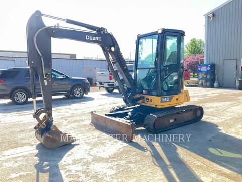 John Deere 35G, 1483 hours, S/N: 1FF035GXNK299019, 2022
