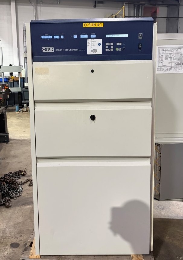 36" width x 39" D x 70" H Q-Lab Q-Sun #Xe-3-HS, Xenon test chamber, (3) 1800 width air cooled full spectrum