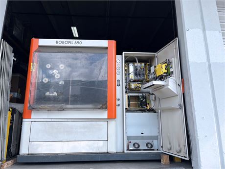 Charmilles #Robofil-690, wire Electrical Discharge Machine, 31.5" X, 23.6" Y, 15.75" Z, 2006