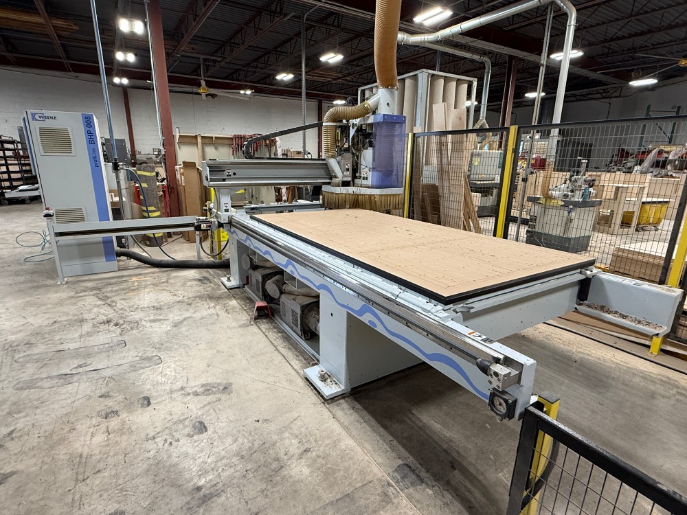 Weeke #Vantech-BHP-008/480, CNC Router, 4' x8'tbl., 7 ATC, 24000 RPM