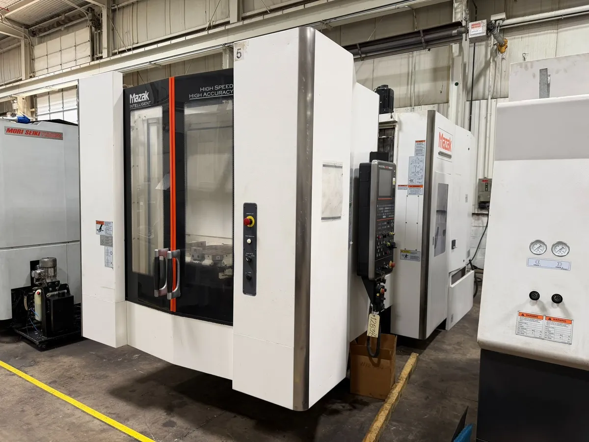 Mazak #Horizontal-Center-Nexus-4000-III, CNC Horizontal Machining Center, 22" X, 25.2" Y/Z, 25 HP, 18,000