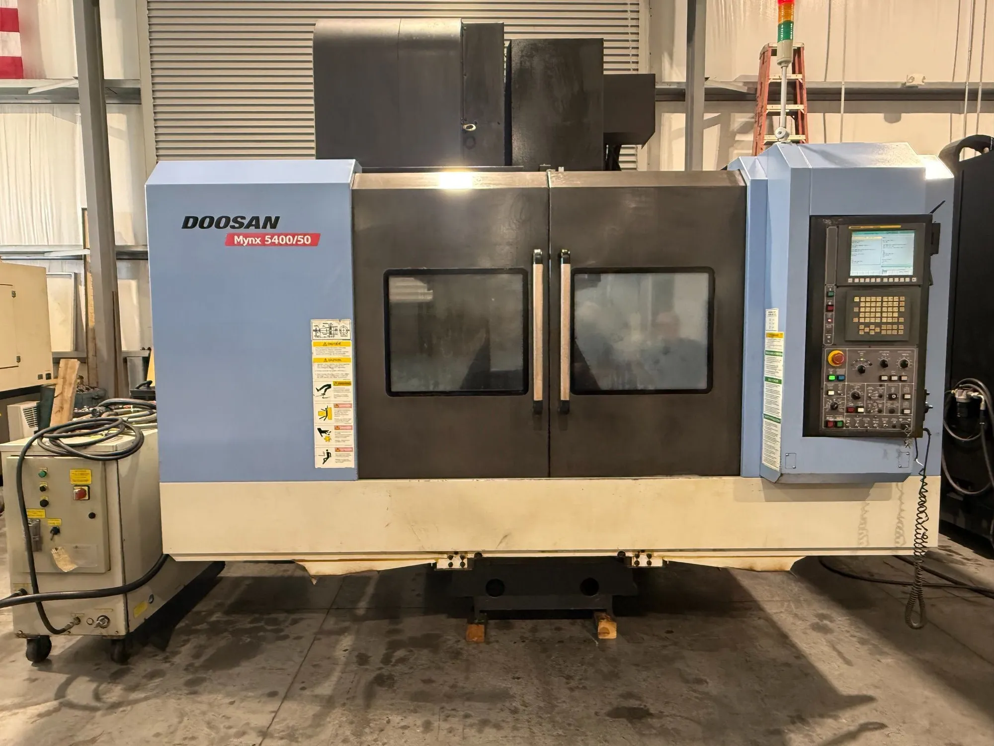 Daewoo Doosan #MYNX-5400/50, CNC vertical machining center, 24 automatic tool changer, 40.2" X, 21.3" Y