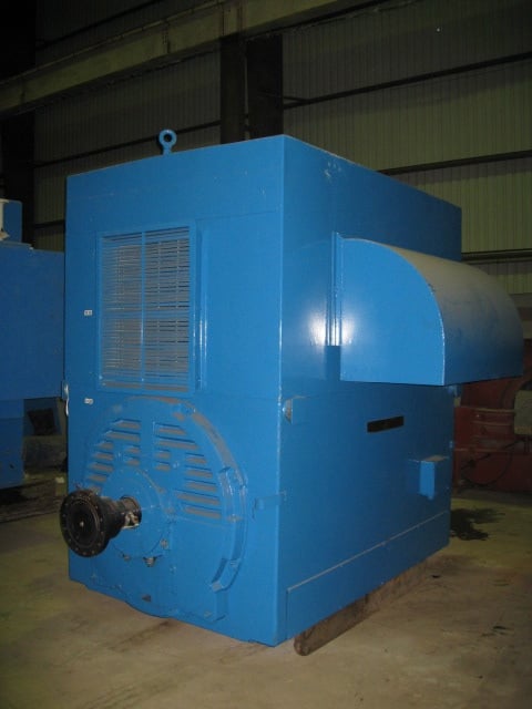 3000 HP 1790 RPM General Electric, Frame 8512Z, 4160 Volts, 1.15 service factor, AC Induction Motor