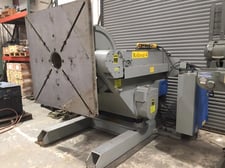 18000 lb. Aronson #GE-180VF, gear elevated, power tilt, vari-spd rotation, clean, 54" square -T-slotted