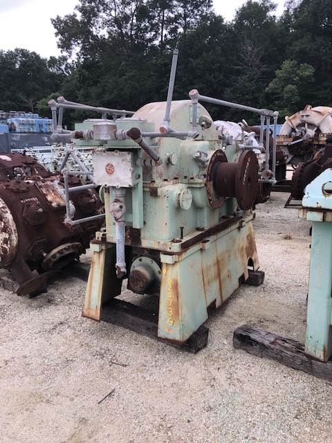 12446 HP @ 1780 RPM input, 13149 RPM output, Maag #GN-70, gear speed increaser, 7.37 :1 ratio, sleeve type
