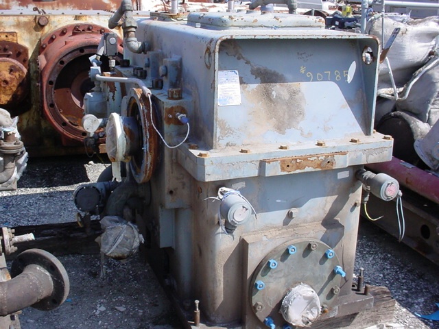 24737 HP @ 4860 RPM input, 10621 RPM output, Lufkin #NFI3300C, gear speed increaser, 2.18:1 ratio