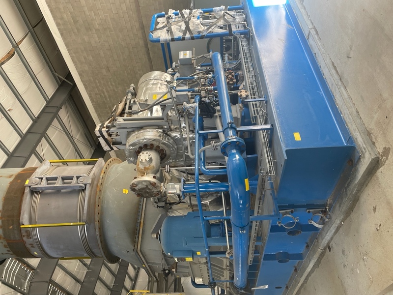 13000 KW Dresser -Rand #RD9MQQ, Condensing Steam Turbine Generator Set, Indar 15537 KVA 13800 Volts