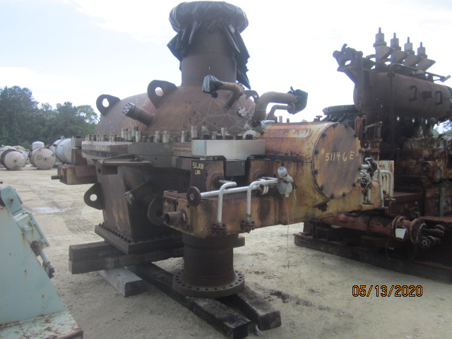 21660 HP GHH #GTHR-7/130, hot gas expander, nitric acid tail gas, 130 psi inlet @ 1150&deg;F, 5733 RPM