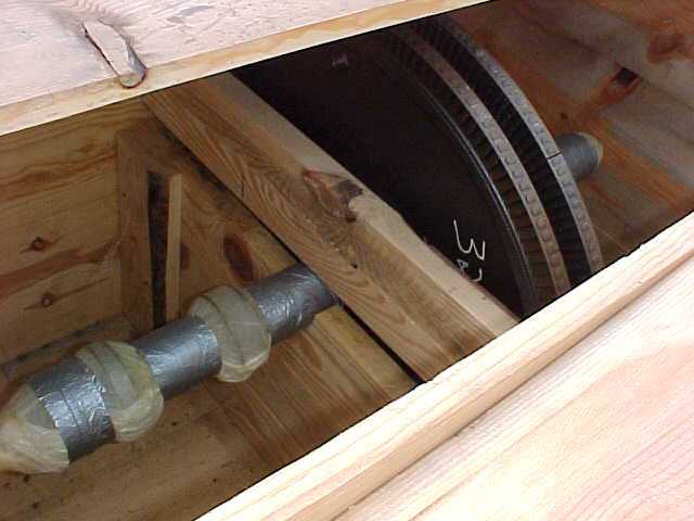 Elliott #DYRPG, steam turbine rotor, 3" shaft dia., 30" & 30-3/4" impellers, unused