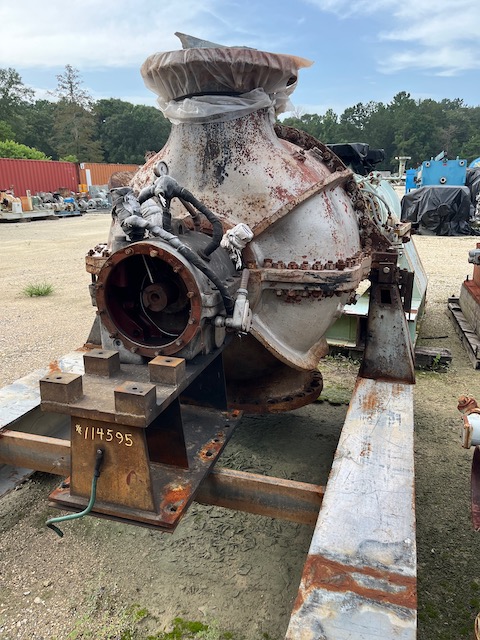 7250 HP Ingersoll-Rand #E-520, nitric acid plant expander, nitrogen, 105 psia inlet @ 1250&deg;F, 8800 RPM, 15