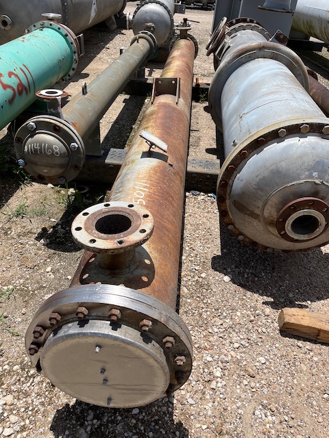 400 sq.ft., 165 psi shell, 165 psi tube, Ambassador Heat Transfer, 250°F, .75" tube diameter, 18' tube