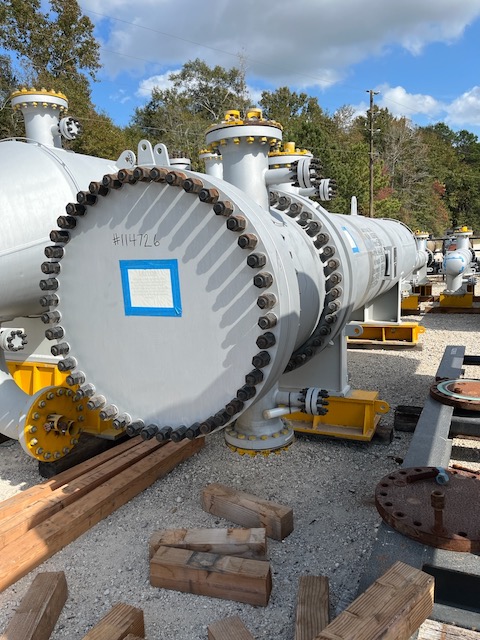 4142 sq.ft., 280, 280, Wuxi Chemical Equipment, 330°F shell, 300°F tube, 16' 6" tube length, 2023, unused