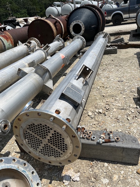 575 sq.ft., 75, 75, Louisville Exchanger & Vessel, 250&deg;F, .75" tube diameter, 16' tube length, 2021