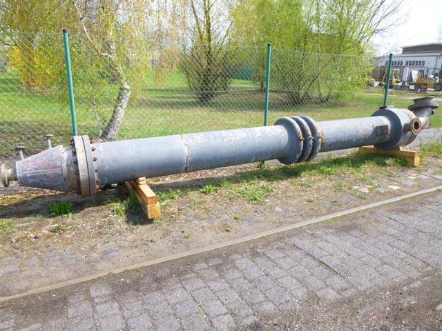 1281 sq.ft., 368 psi shell, 588 psi tube, 316LSS tube vertical heat exchanger/evaporator, 566°F, 316LSS