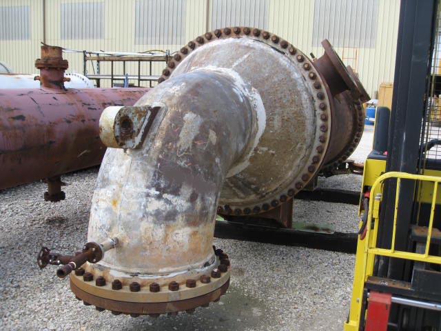 6110 sq.ft., 440 psi shell, 75 psi tube, Industrial FAB, 380°F shell, 270°F tube, .75" tube diameter, 12'