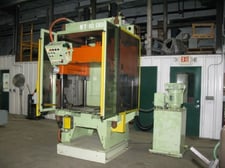 20 Ton, JR Automation, 42" x42", down-act, 38" daylight, 24" stroke, 36.5" work height, AB PLC, #2536