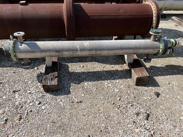 90 sq.ft., 60, 60 psi tube, Patterson Kelley, 140°F shell, 100°F tube, 1" tube diameter, 8' 4" tube length