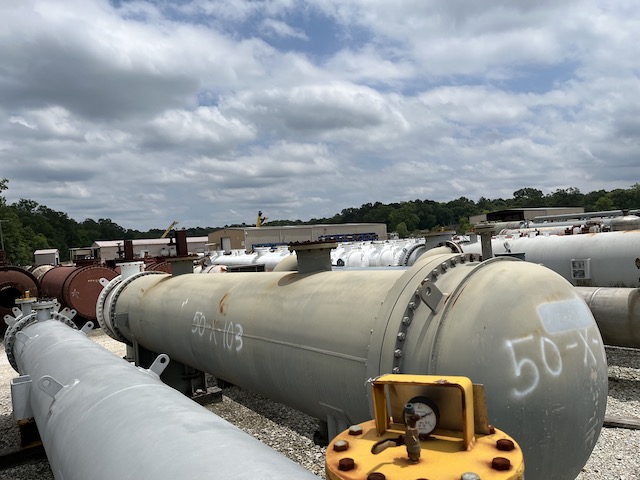 4080 sq.ft., 151, 151, Ohmstede, 500°F, .75" tube diameter, 20' tube length, 2004, unused