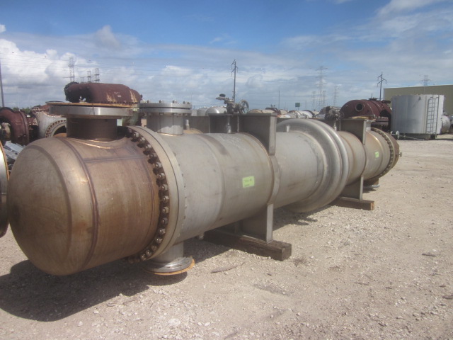 2963 sq.ft., 100 psi shell, 150 psi tube, Tricor, 200&deg;F shell, 450&deg;F tube, 1" tube diameter, 20' tube