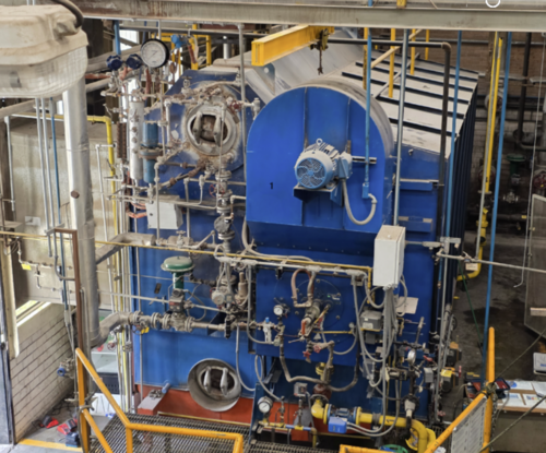 Cleaver-Brooks #DELTA-60, boiler, 75 HP, 350 psi, 31000 PPH, 2010