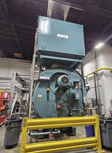 Cleaver Brooks #CBEX-E-700-700-150ST, steam boiler, 700 HP, 23433000 BTUH, 150 psi, 30ppm Nox, 2018