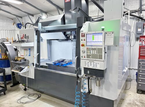 Haas #VF-4SS, vertical machining center, 50" X, 20" Y, 25" Z, 12000 RPM, 30 HP, 30 automatic tool changer
