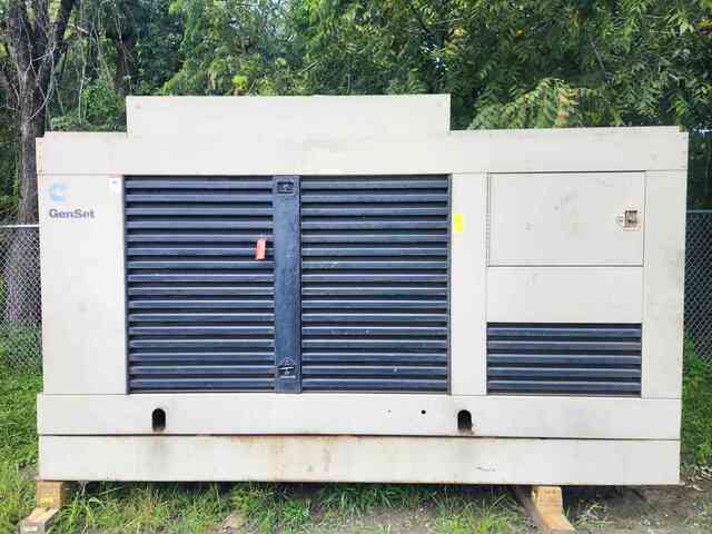 275 KW Cummins #NTA855, diesel generator set, weatherproof enclosure