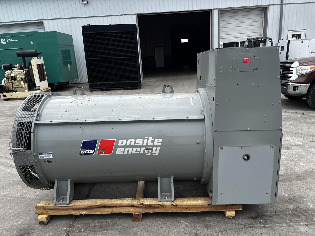 2200 KW Marathon, Generator End, 277/480 Volts, 3 phase, 4-Wire, from MTU #2000RXC6DT2 Engine, under 500 hours