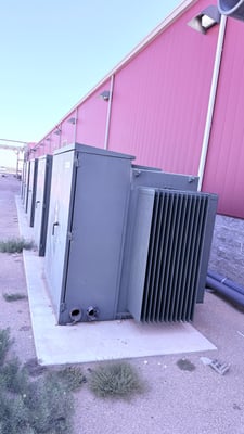 2500 kva 4160 v primary, 480 Y/277 Secondary, Eaton Biodegradable fluid filled (7 available)