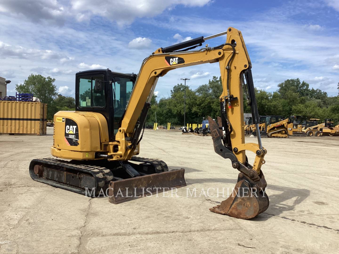 Caterpillar 305E2CR, 2525 hours, S/N: H5M02251, 2016