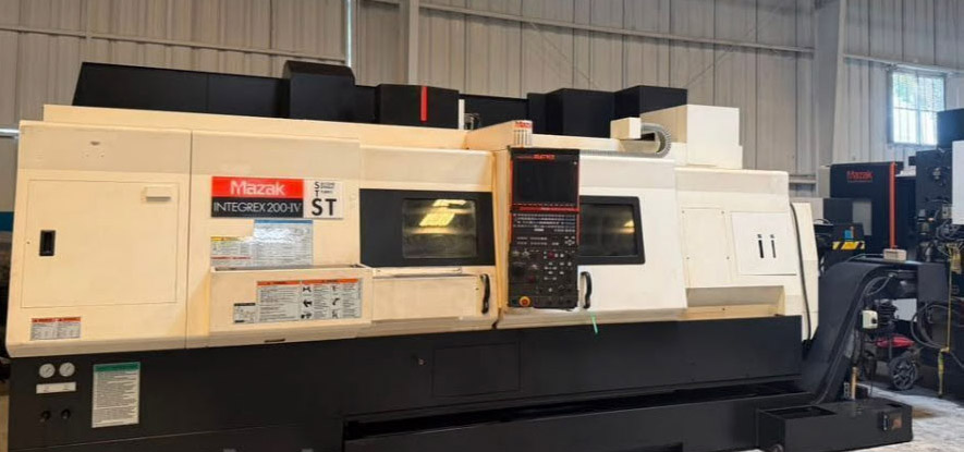 Mazak #Integrex-200-4ST, 6-Axis CNC lathe, Mazatrol Matrix Control, 26" swing, 8" chuck, 2.5" bar, sub