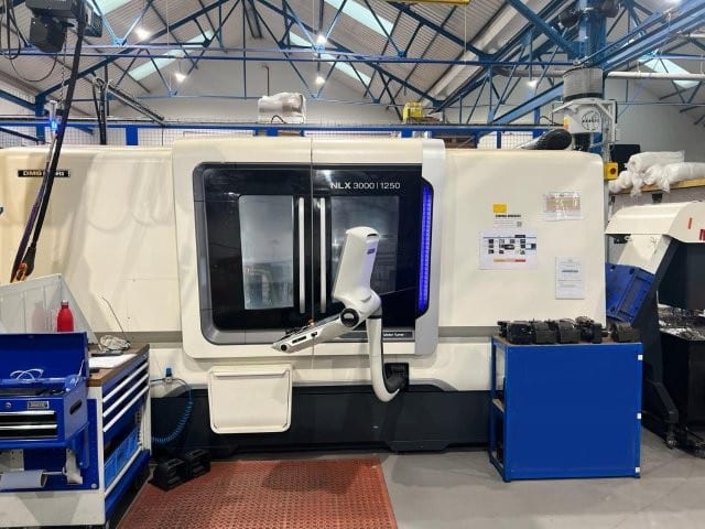 DMG, Mori #NLX-3000Y/1250, multi-axis CNC turning center, Celos Control, 28.5" swing, 3.5" bar, 12" chuck