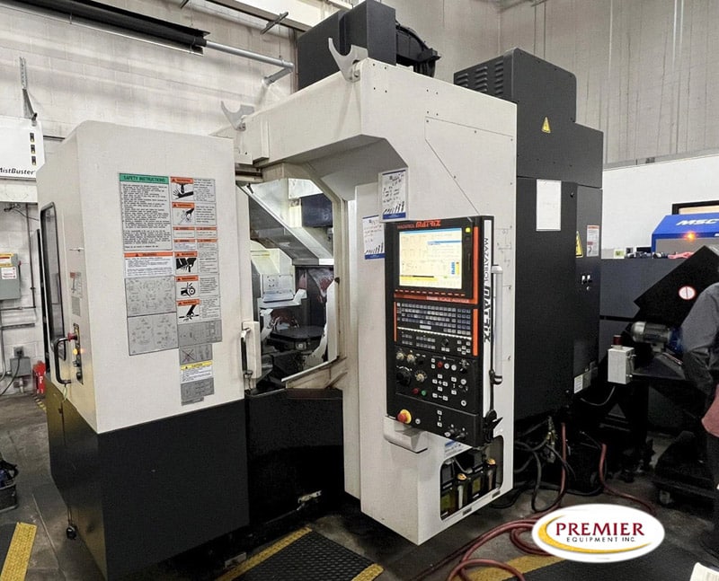Mazak #Variaxis-500-5X-II, 5-Axis CNC vertical machining center, 2 pallet, Mazatrol Matrix Control, 20" X