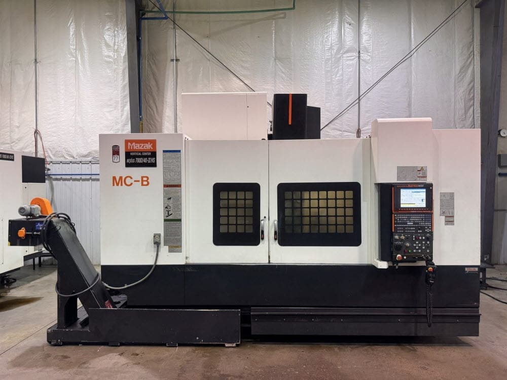Mazak #Vertical-Center-Nexus-700D/40-II HS, Mazatrol Matrix Control, 60.2" X, 27.6" Y, 25.6" Z, 18000 RPM, 30