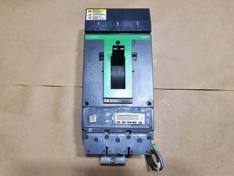 600 Amps, Square D #LLA36600U43XEL, Circuit Breaker, 3 Pole, 600 Volts, 3PH