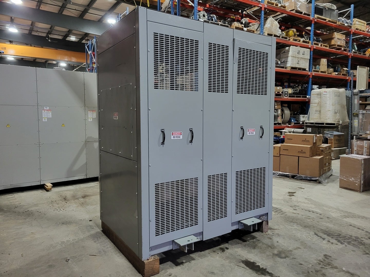 500 KVA 4,160 Primary, 600Y/346 Secondary, MGM #AC374-U0403, Dry Type Isolation Transformer, 3PH