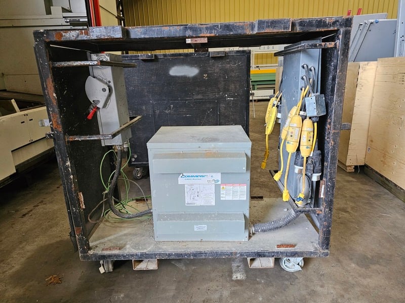 75 KVA 600 Primary, 208Y/120 Secondary, Delta Transformers #EE-DA3075V-01, Dry Type Isolation Transformer