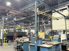 .25 Ton, Gorbel, Workstation Crane, 20 x 20 x 11, On Ground at Houston Crane, Inc.