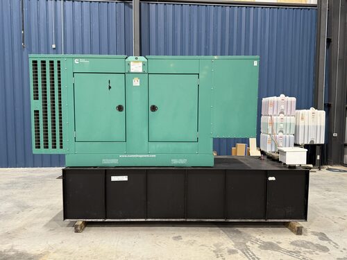 150 KW Cummins #DSGAC, diesel generator set, 3-phase, 250 HP, Tier 3, weatherproof enclosure, electronic