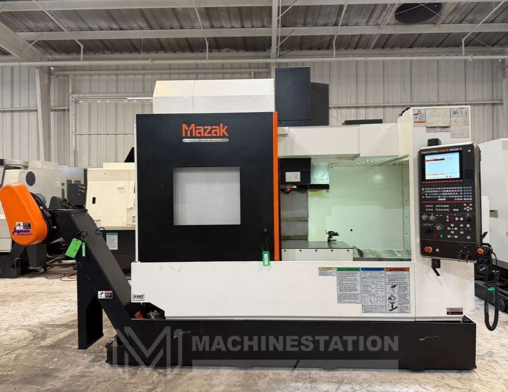 Mazak #VCN-530C-II, CNC vertical machining center, 12000 RPM, thru spindle coolant, 2015